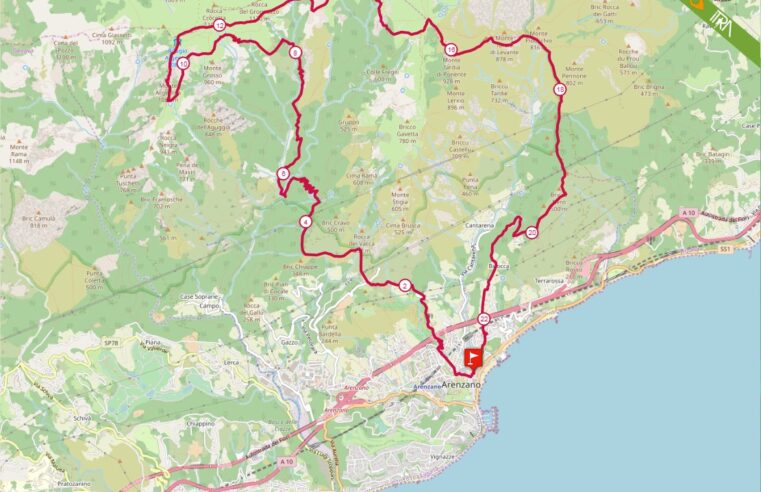 Percorso Gran Trail Rensen 2020 – 23km
