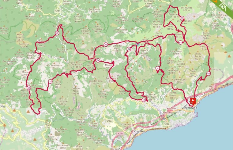 Percorso Gran Trail Rensen 2020 – 70km